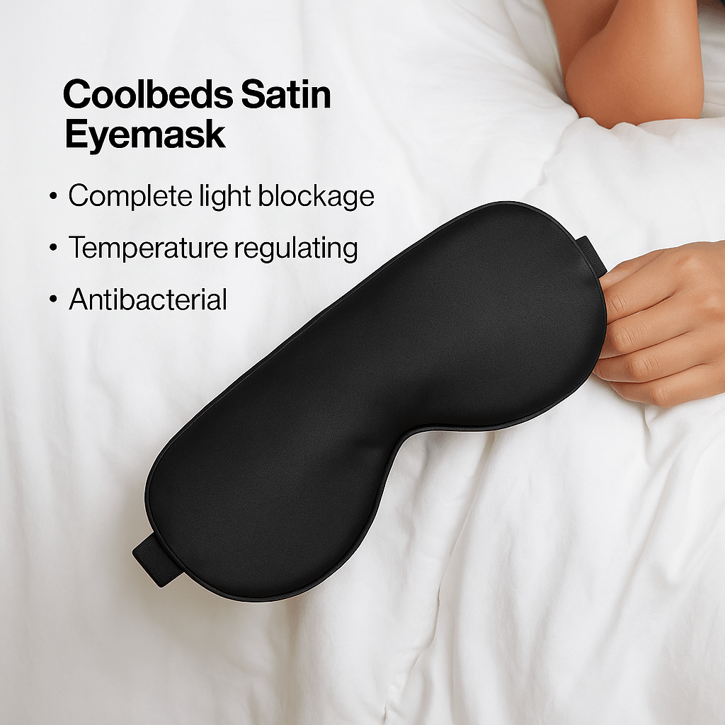 Weighted Satin Eye Mask - Revela