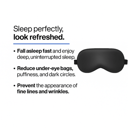 Weighted Satin Eye Mask - Revela